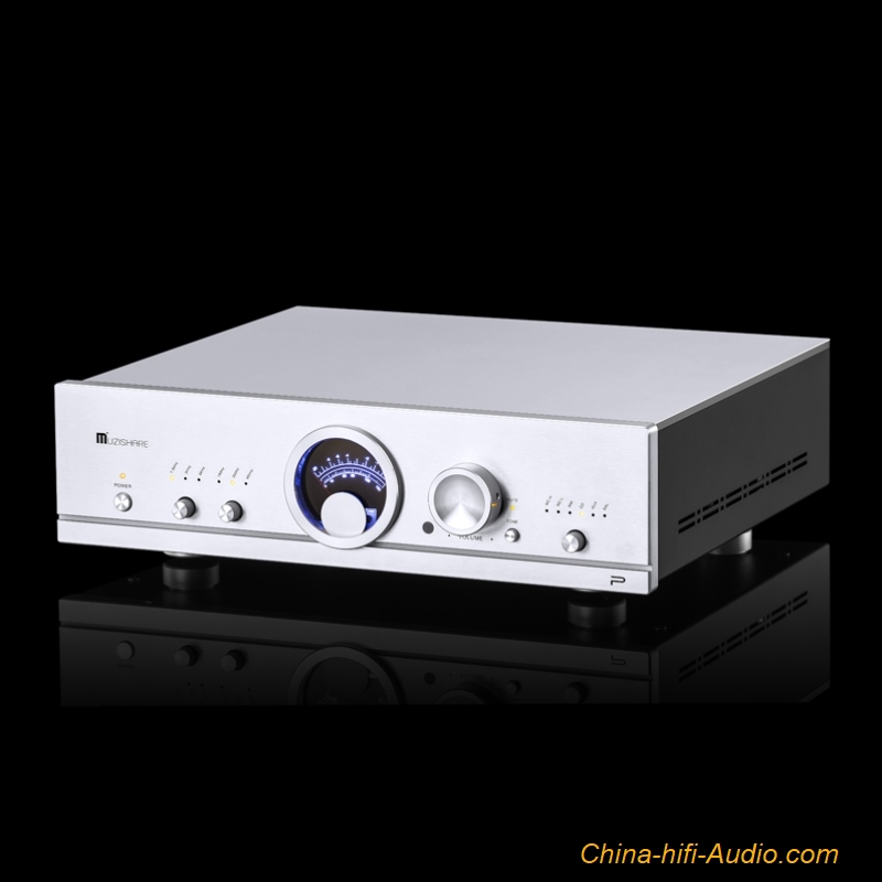 MUZISHARE R90 Preamplifier Power Amplifier Vacuum tube Pre-amp MM/MC Balance Inp